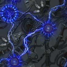 2D-стиль «Электроцепь (вкл.)» из события «Последний Ваффентрагер» World of Tanks