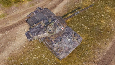 2D-стиль «Электроцепь (выкл.)» из события «Последний Ваффентрагер» в World of Tanks