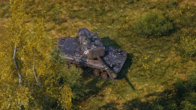 2D-стиль «Электроцепь (выкл.)» из события «Последний Ваффентрагер» в World of Tanks