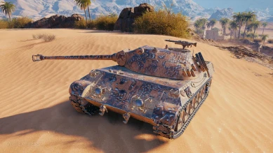 2D-стиль «Печатная плата» из события «Последний Ваффентрагер» в World of Tanks