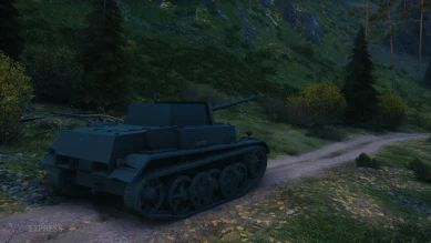 Скриншоты подарочного танка Pz.Sfl. IC в World of Tanks