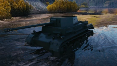 Скриншоты подарочного танка Pz.Sfl. IC в World of Tanks