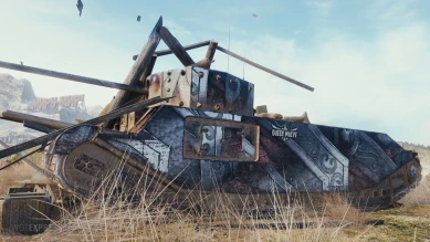 Уникальный 2D-стиль «Королева Мэйв» в World of Tanks Уникальный 2D-стиль «Королева Мэйв» в World of Tanks