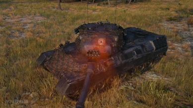 Новый 3D-стиль «Блицлихт» на танк Leopard 1 из ивента «Мирный-13» в World of Tanks