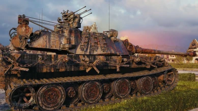 Босс из хэллоуинского режима «Мирный-13» в World of Tanks