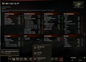 WZ-120-1G FT — новинка Премиум магазина