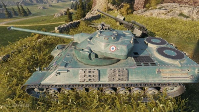 Обновленный Somua SM на природе (фото) 