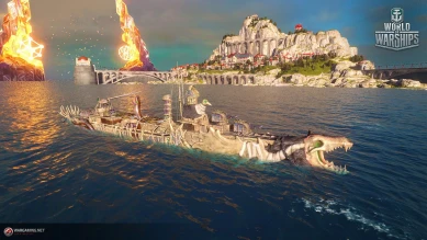 Новый игровой ивент на Хеллоуин в World of Warships