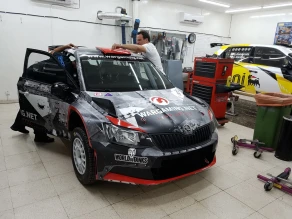 Компания Wargaming во второй раз забрендировала машину.