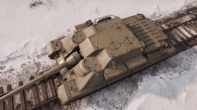 FV217 Badger (Барсук) во всей красе на HD картах