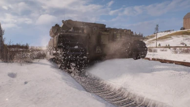 FV217 Badger (Барсук) во всей красе на HD картах