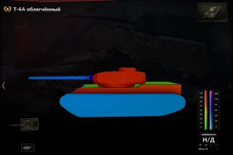 Сегодня на супертест WOT отправился танк под названием Т-44 облегченный