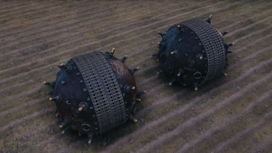 Вид бота Ёрш из режима «Мирный-13» в World of Tanks