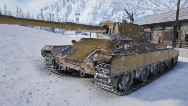 Скриншоты танка Carro d'assalto P.88 с супертеста World of Tanks