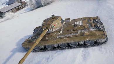Скриншоты танка Carro d'assalto P.88 с супертеста World of Tanks