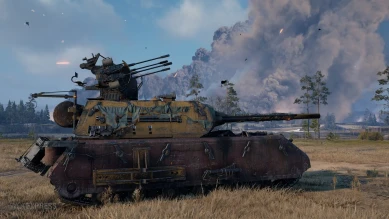 Историчный 3D-стиль «Ландкройцер» на Maus из патча 1.11 в World of Tanks