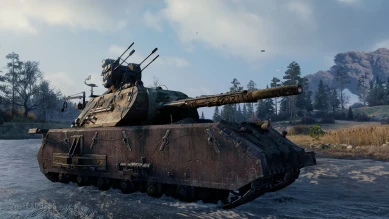 Историчный 3D-стиль «Ландкройцер» на Maus из патча 1.11 в World of Tanks