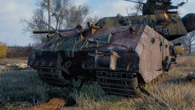 Историчный 3D-стиль «Ландкройцер» на Maus из патча 1.11 в World of Tanks