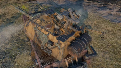 Историчный 3D-стиль «Ландкройцер» на Maus из патча 1.11 в World of Tanks