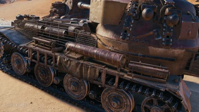 3D-стиль «Наменлос» на VK 72.01 (K) из зимнего обновления 1.11 в World of Tanks