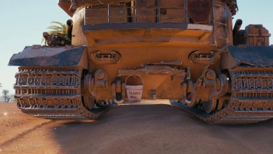 3D-стиль «Наменлос» на VK 72.01 (K) из зимнего обновления 1.11 в World of Tanks