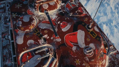 Камуфляж «Батальон "Красный колпак"» из декабрьского патча 1.11 в World of Tanks