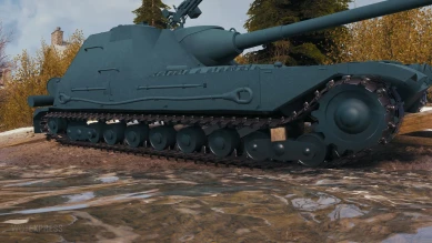 Скриншоты танка К-91-ПТ с супертеста World of Tanks