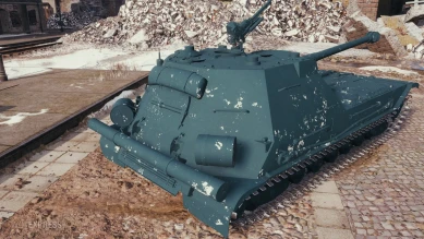 Скриншоты танка К-91-ПТ с супертеста World of Tanks