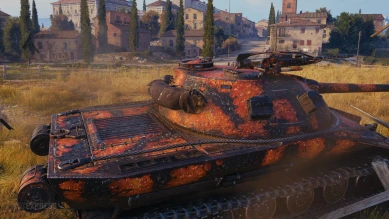 Стиль «Зернистая броня» из Новогоднего наступления 2021 в World of Tanks