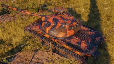 Стиль «Зернистая броня» из Новогоднего наступления 2021 в World of Tanks