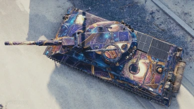 Стиль «Натальная карта» из Новогоднего наступления 2021 в World of Tanks