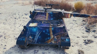 Стиль «Натальная карта» из Новогоднего наступления 2021 в World of Tanks