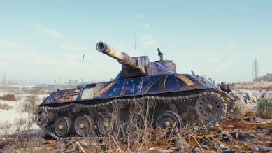 Стиль «Натальная карта» из Новогоднего наступления 2021 в World of Tanks