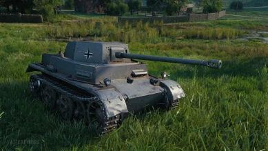 Первый мелкоуровневый премиум танк с барабаном Pz.Sfl. IC в World of Tanks