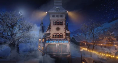 Пасхалка в новогоднем ангаре World of Tanks Пасхалка в новогоднем ангаре World of Tanks