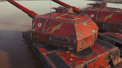 Новый камуфляж: «Красное золото» в World of Tanks