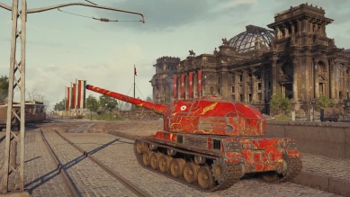 Новый камуфляж: «Красное золото» в World of Tanks