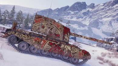  2D-стиль кастомизации «Машина любви» из патча 1.11.1 в World of Tanks