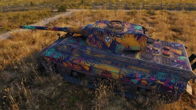 2D-стиль кастомизации «Карнавальный день» из патча 1.11.1 в World of Tanks
