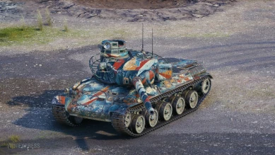2D-стиль кастомизации «Генерал Мороз» из патча 1.11.1 в World of Tanks