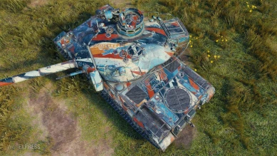 2D-стиль кастомизации «Генерал Мороз» из патча 1.11.1 в World of Tanks