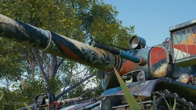2D-стиль кастомизации «Генерал Мороз» из патча 1.11.1 в World of Tanks