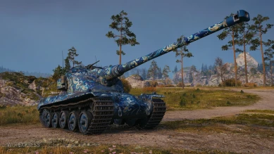 2D-стиль кастомизации «На гребне волны» из патча 1.11.1 в World of Tanks