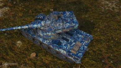 2D-стиль кастомизации «На гребне волны» из патча 1.11.1 в World of Tanks