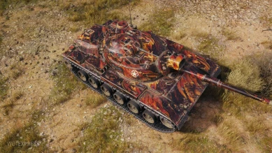 Камуфляж «Бычья кавалерия» из патча 1.11.1 в World of Tanks