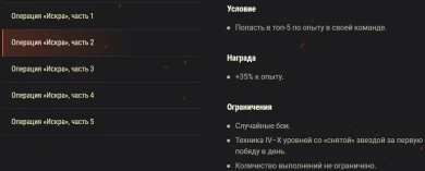Акция Операция «Искра» на этих выходных в World of Tanks