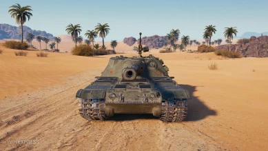 Скриншоты финальной модели танка К-91-ПТ в обновлении 1.11.1 World of Tanks