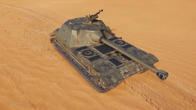 Скриншоты финальной модели танка К-91-ПТ в обновлении 1.11.1 World of Tanks