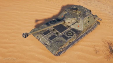 Скриншоты финальной модели танка К-91-ПТ в обновлении 1.11.1 World of Tanks