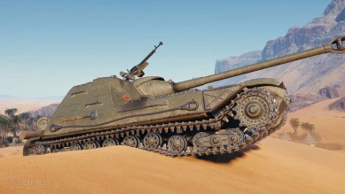 Скриншоты финальной модели танка К-91-ПТ в обновлении 1.11.1 World of Tanks